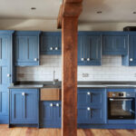 Kitchen Blue London Shaker style
