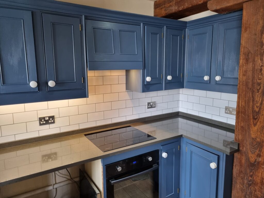 Blue Kitchen Bermondsey Renovation Upgrade